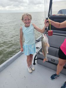 Redfish caught on fishing charter boat in Matagorda TX waters