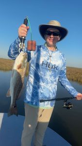 Redfish caught while fishing in Matagorda
