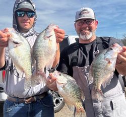 Double the anglers, double the slabs! 🎣