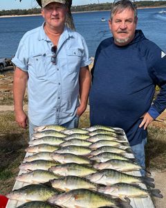 A group of 6 fish caught fishing in Cleveland