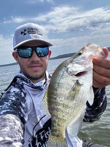 A person fishing in Cleveland