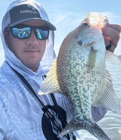 Single angler fishing in OK