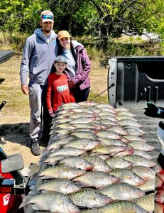 Three big fish caught in OK during fishing
