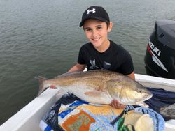 Angler fishing at New Smyrna Beach
