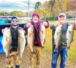 Action Packed Fishing For Stripers, SC