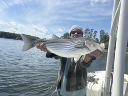 Landed a big one on the lake today!
