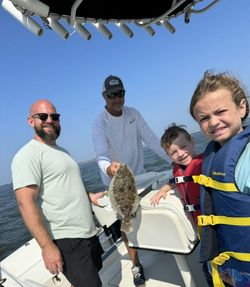 Flounder fishing in Longport