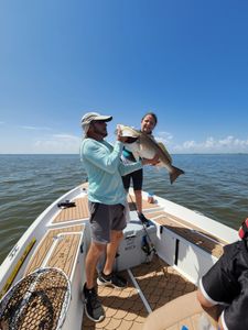 Calm day, great fish, amazing views.