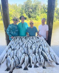 The fish are biting, and the weather’s perfect.
