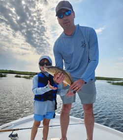 Two anglers fishing in Hopedale