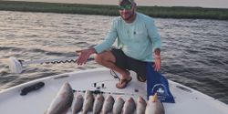 Two redfish caught in Hopedale