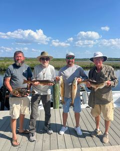Redfish catch fishing in FL