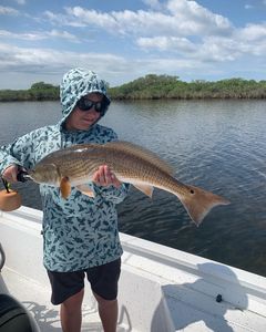 Redfish caught in Spring Hill