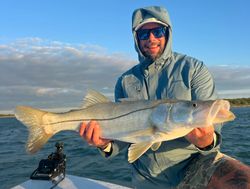 Snook fish caught in Florida while fishing
