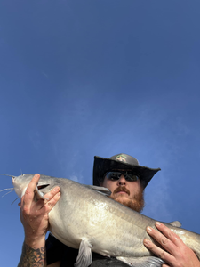 Person fishing in Norman
