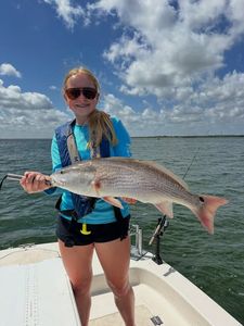 Redfish caught while fishing in Elmendorf TX