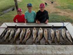 3 people fishing in Elmendorf