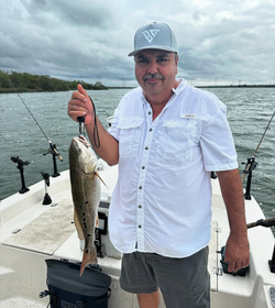 Redfish caught by angler in Elmendorf