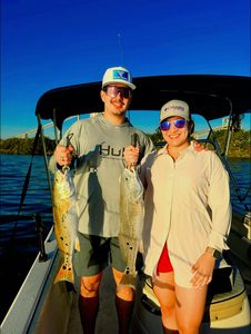 Two anglers with big fish in TX