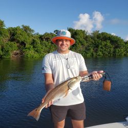 Reeling reds at Fort De Soto