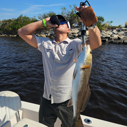 Redfish caught on fishing cruise in FL