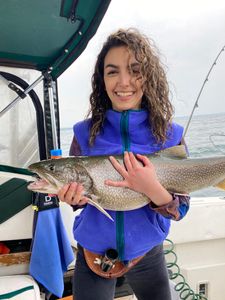 One person fishing in ON