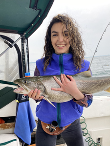 Person fishing in Oakville