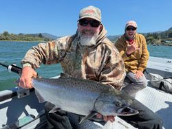 Two anglers fishing in Grants Pass