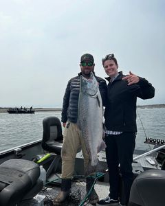 Chinook salmon caught in OR