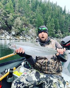 Chinook Salmon caught in Grants Pass