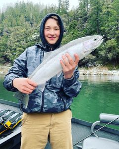 Caught a pink salmon fishing in OR