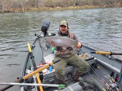 A beautiful rainbow trout caught in OR