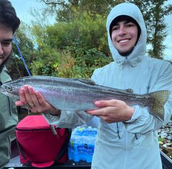 Rainbow trout caught while fishing in Grants Pass