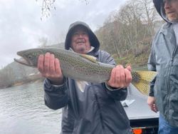 Magnificent rainbow trout caught in OR