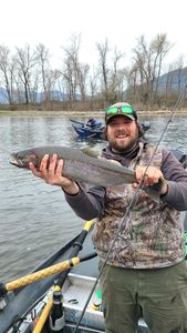 Rainbow trout caught fishing in OR