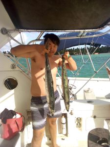 Reeling in the good times.
