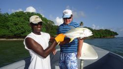 Reeling in Tobago’s finest! 