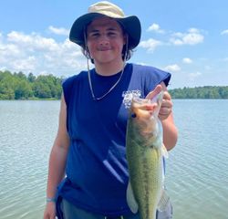 Largemouth Bass caught while fishing in KY