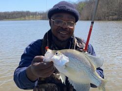 Lone angler fishing in Hopkinsville