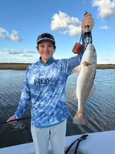 Redfish caught in Matagorda while fishing