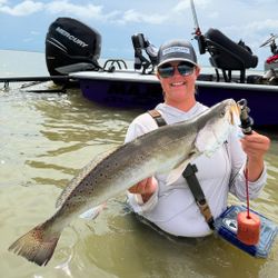 Spotted Weakfish caught while fishing in Matagorda
