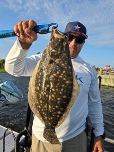 Summer Flounder caught while fishing in Texas City