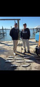 Two people fishing in Norfolk