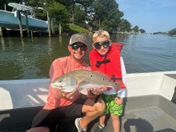Redfish caught while fishing in VA