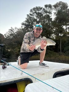 Redfish caught by angler in Norfolk