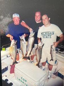 5 big fish caught while fishing in MI