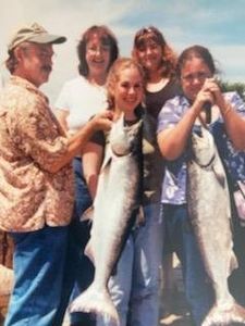 Two big fish caught in MI
