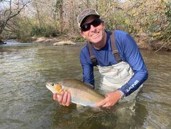 Lone angler fishing in GA