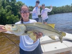 A 31-inch snook caught while fishing in FL