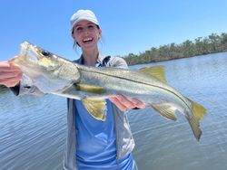 Snook fish caught by an angler in FL